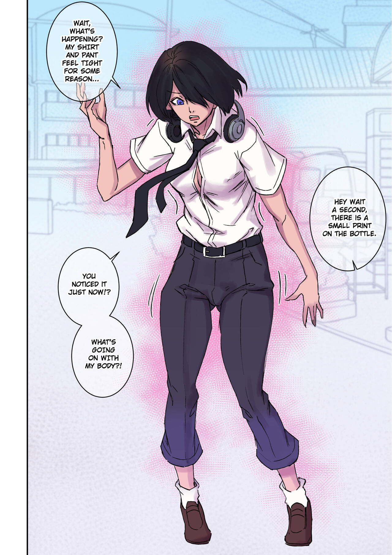 My Shy Best Friend Turned Into a Gal Girl and Wants Me to Fuck Her page 5 full