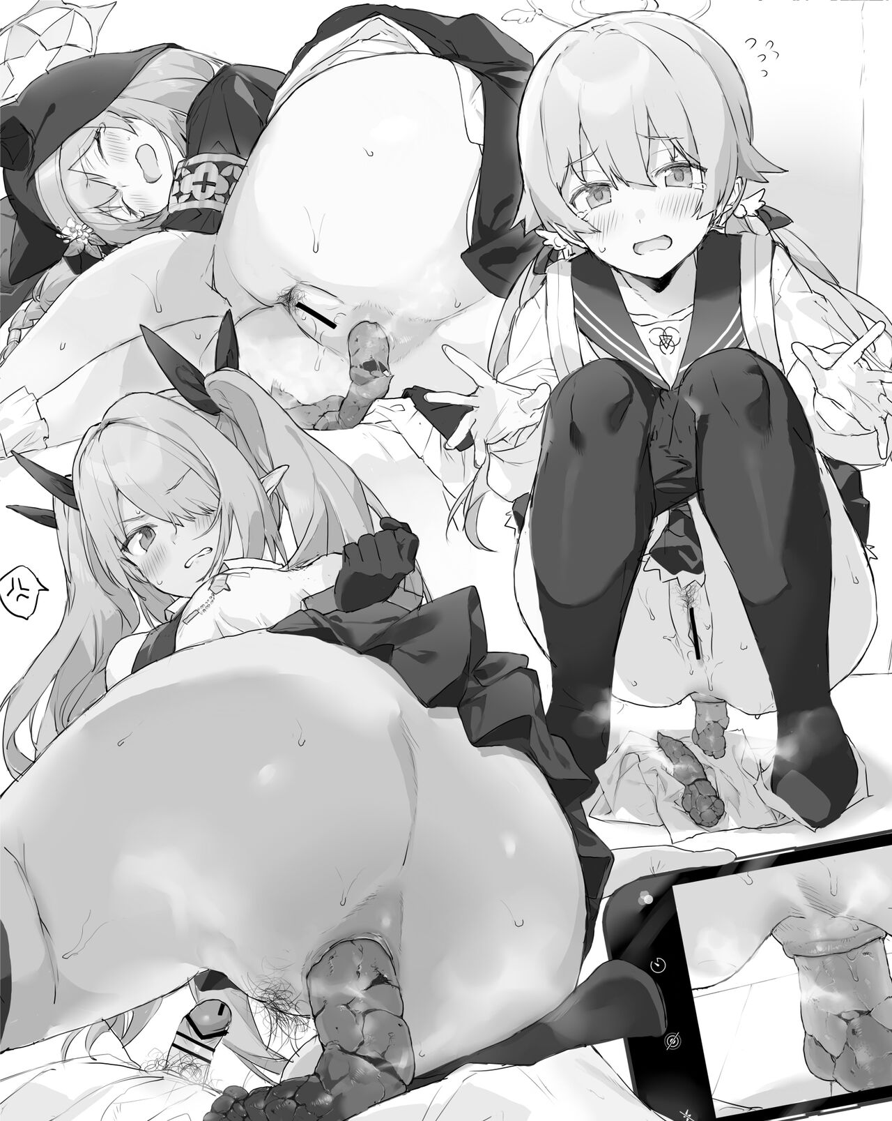 Blue Archive Scat Matome page 3 full