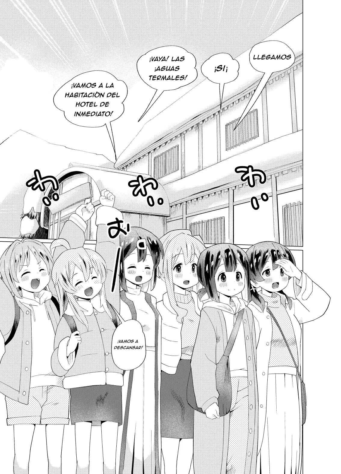 Minna de Onsen Yurimai! Shitetara Haechatta page 3 full