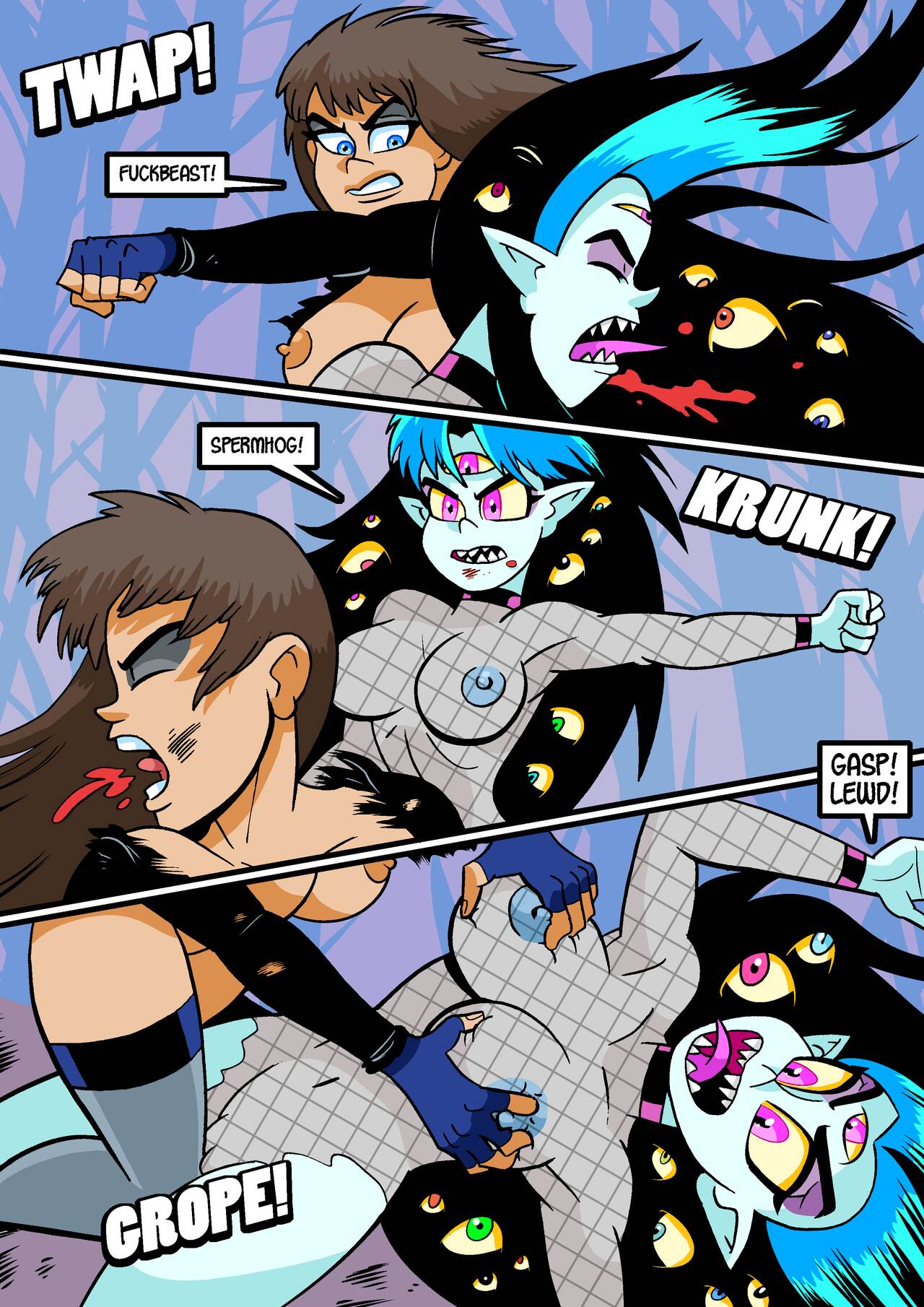 Flan Vs Gloom page 8 full
