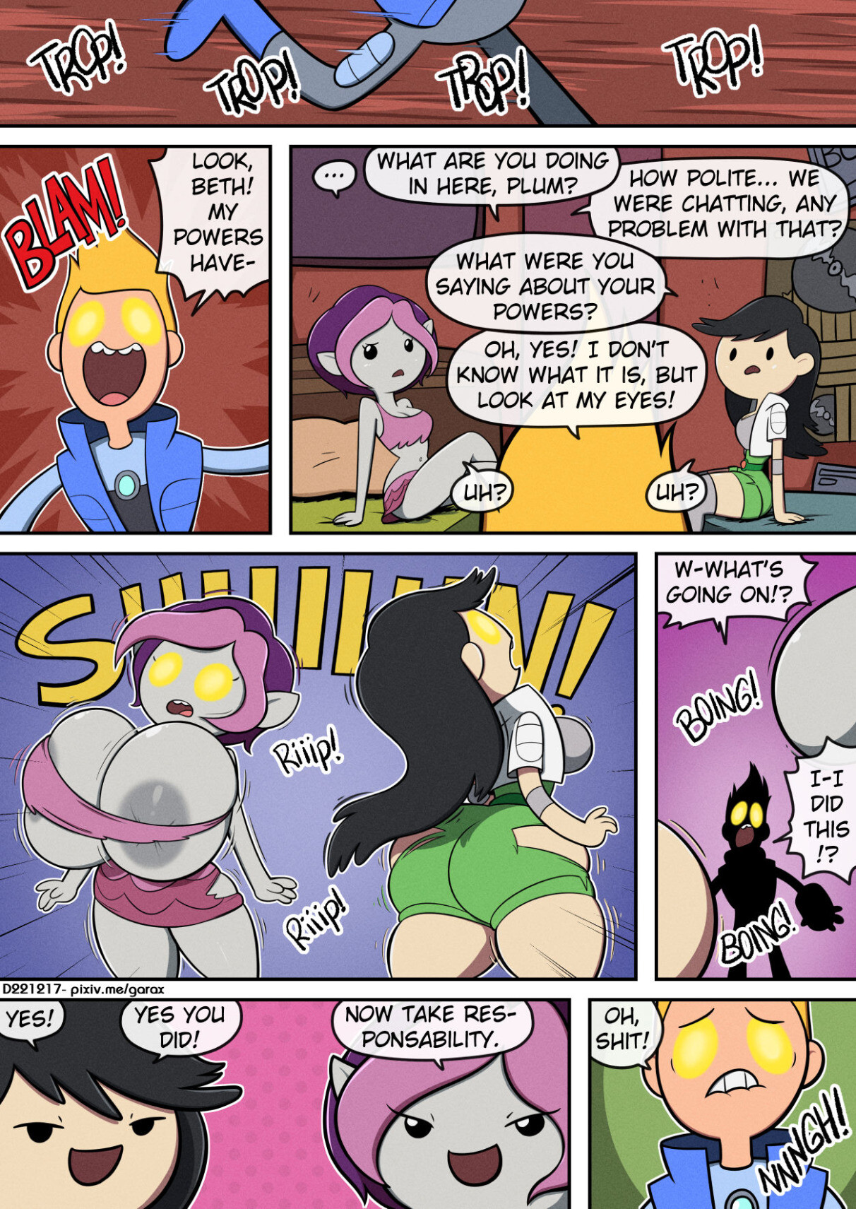 Cumest Warriors page 1 full
