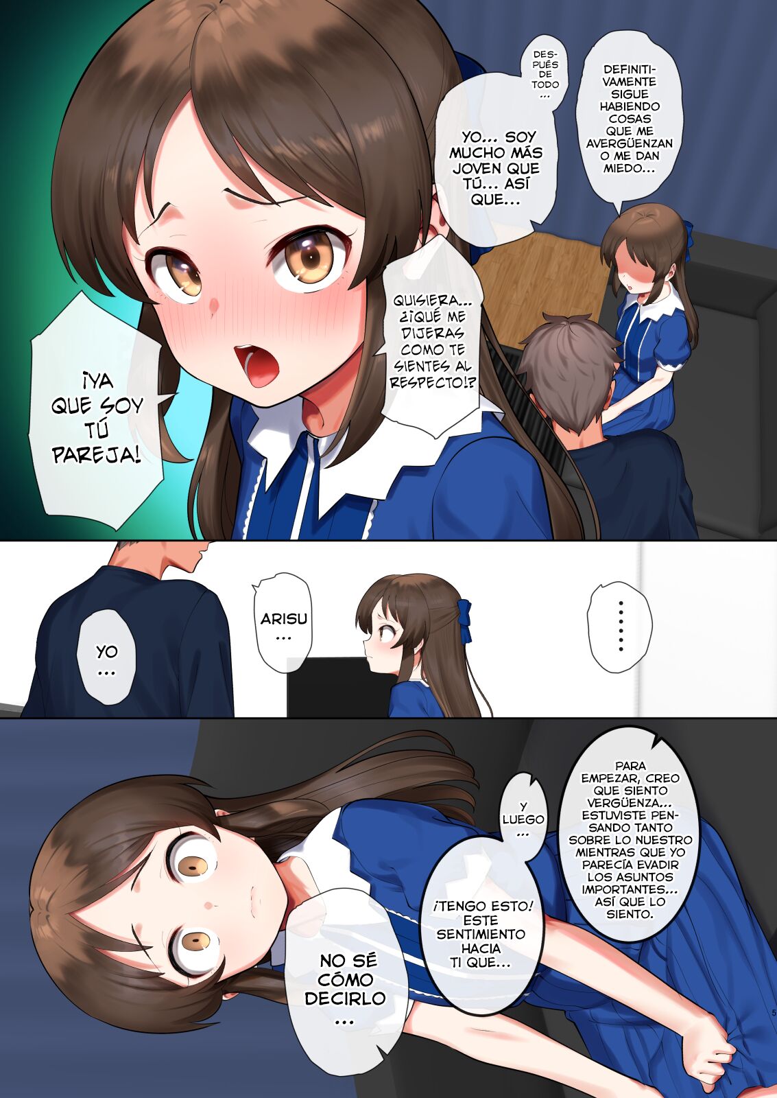 Tachibana Arisu Hajimete no Hi page 4 full