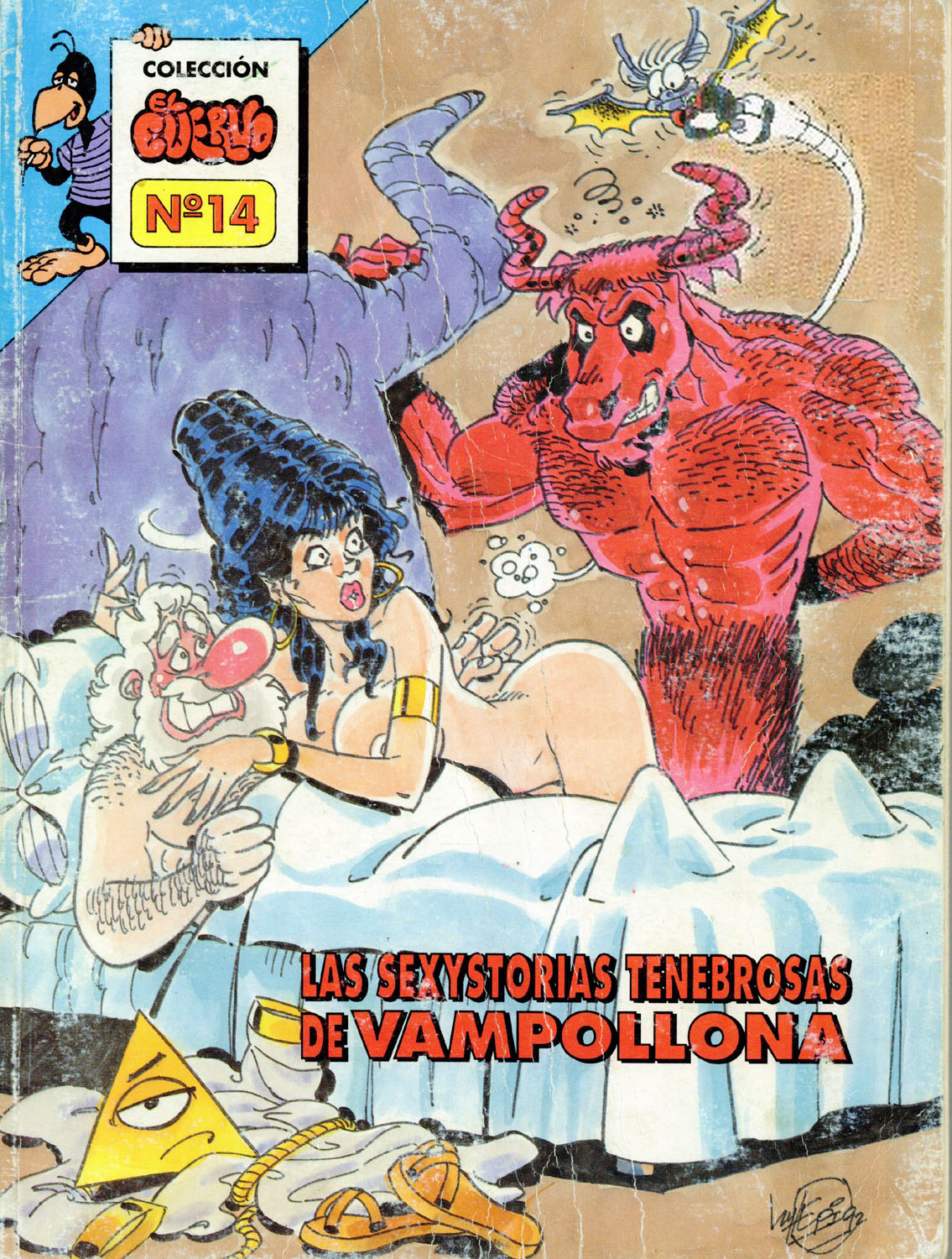 Coleccion El Cuervo N°14 - Las sexystorias tenebrosas de Vampollona page 1 full