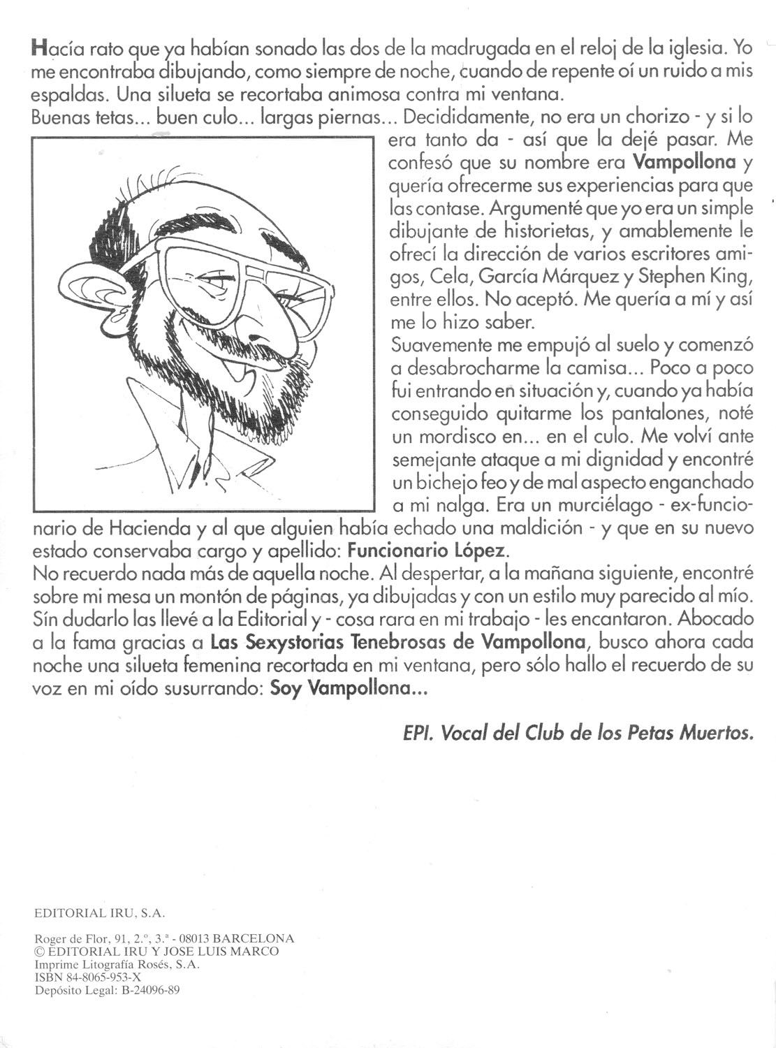 Coleccion El Cuervo N°14 - Las sexystorias tenebrosas de Vampollona page 2 full