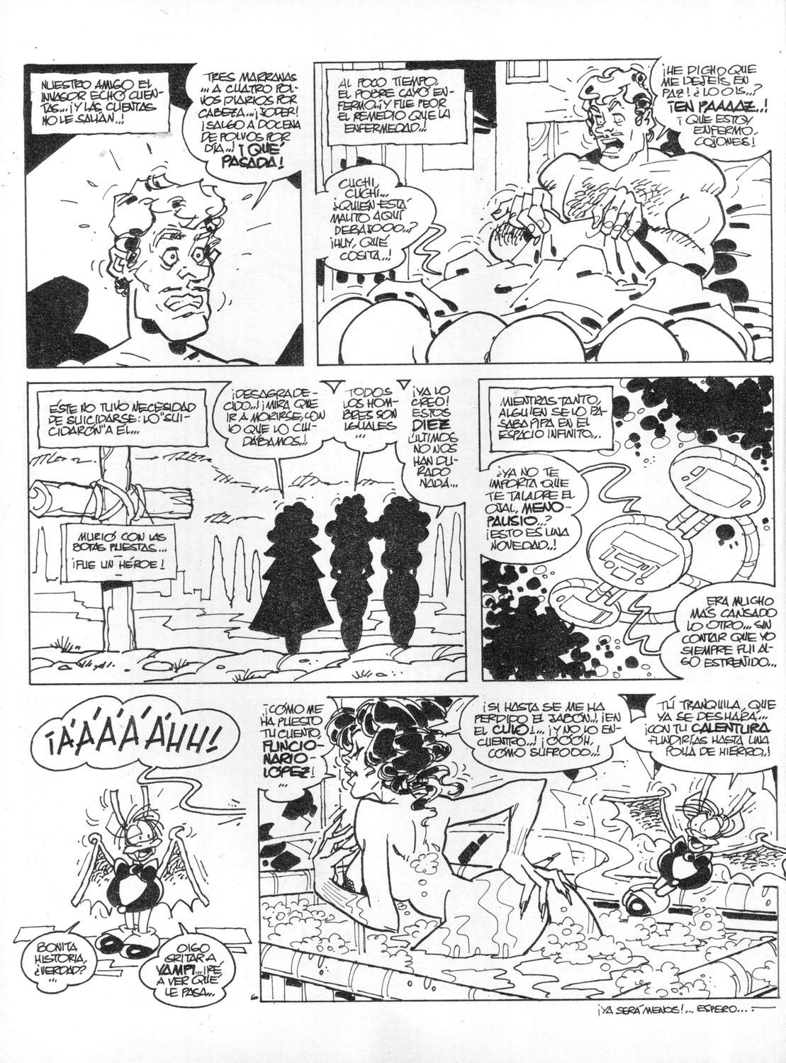Coleccion El Cuervo N°14 - Las sexystorias tenebrosas de Vampollona page 8 full