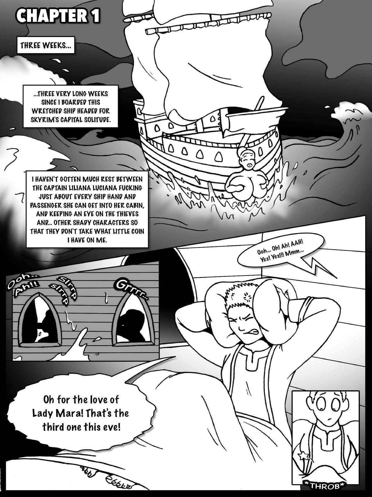 Misadventures In Skyrim" Chapter 1: Thar She Blows! page 2 full
