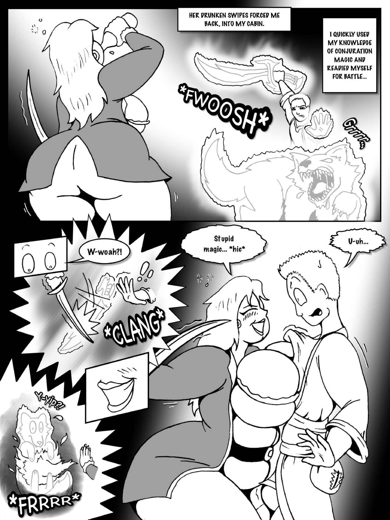 Misadventures In Skyrim" Chapter 1: Thar She Blows! page 4 full