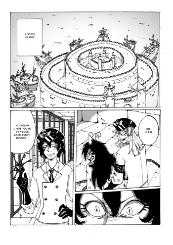 Back at Impel Down part 2 - Caesar Clown cover