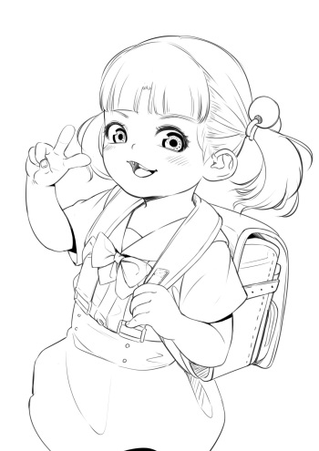 Hime-chan no Hatsu Kinmu + Omake cover