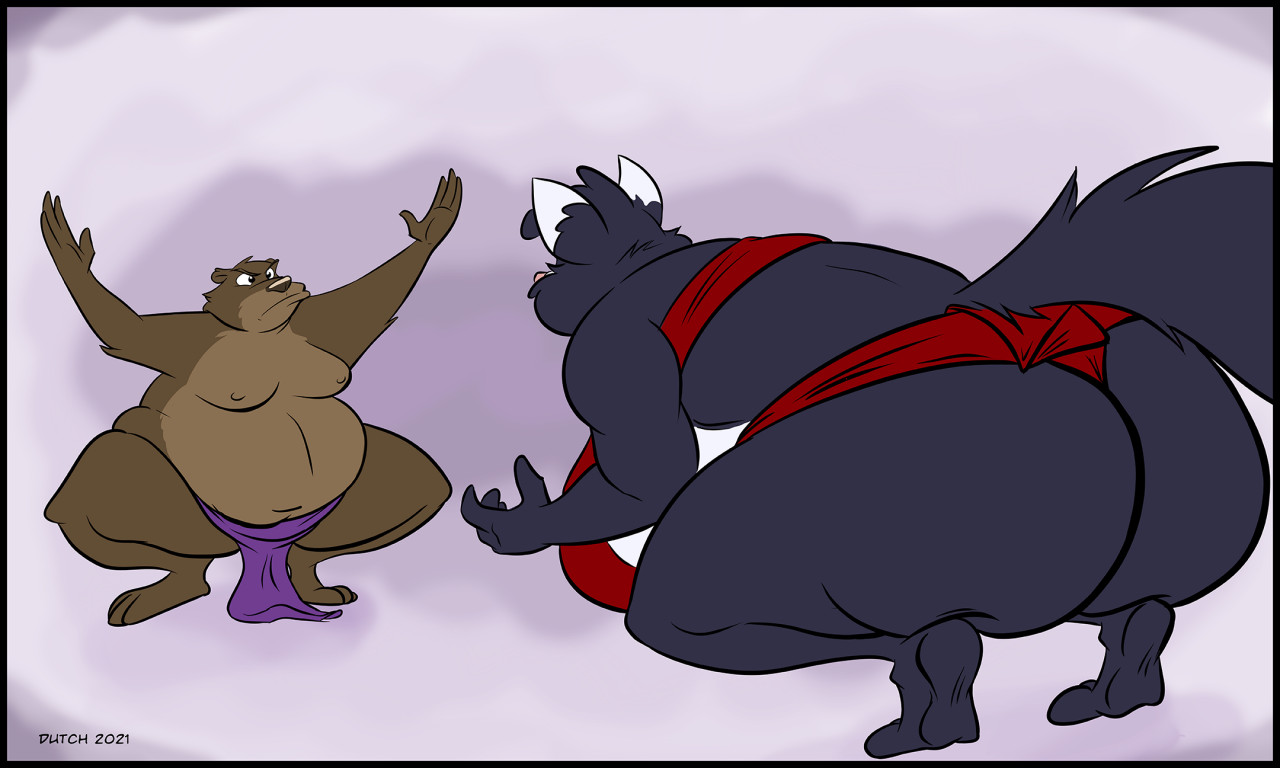 Bear vs Cat page 1 full