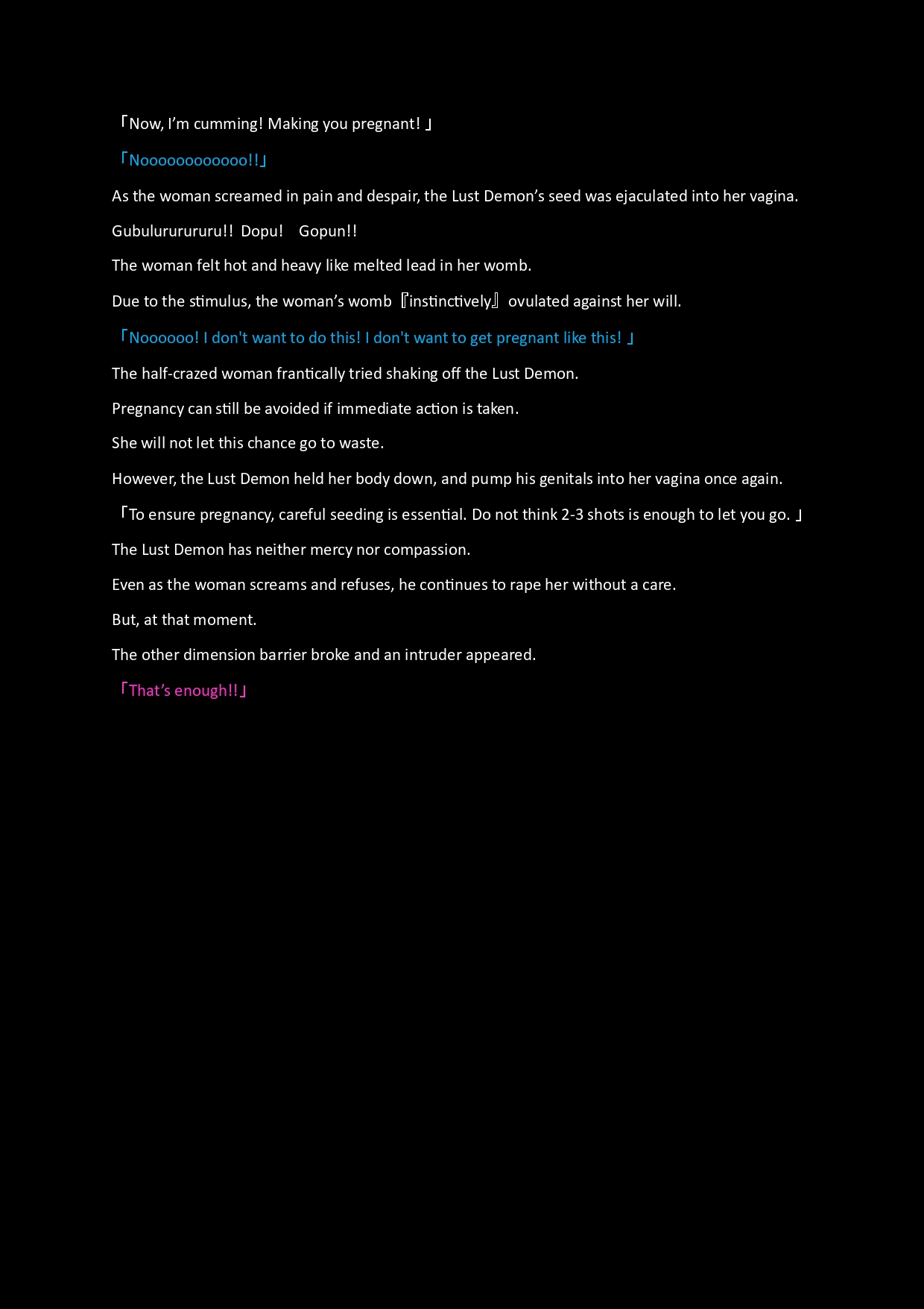 Bosei Senshi Uterus HARDCORE-Forced Conception page 4 full