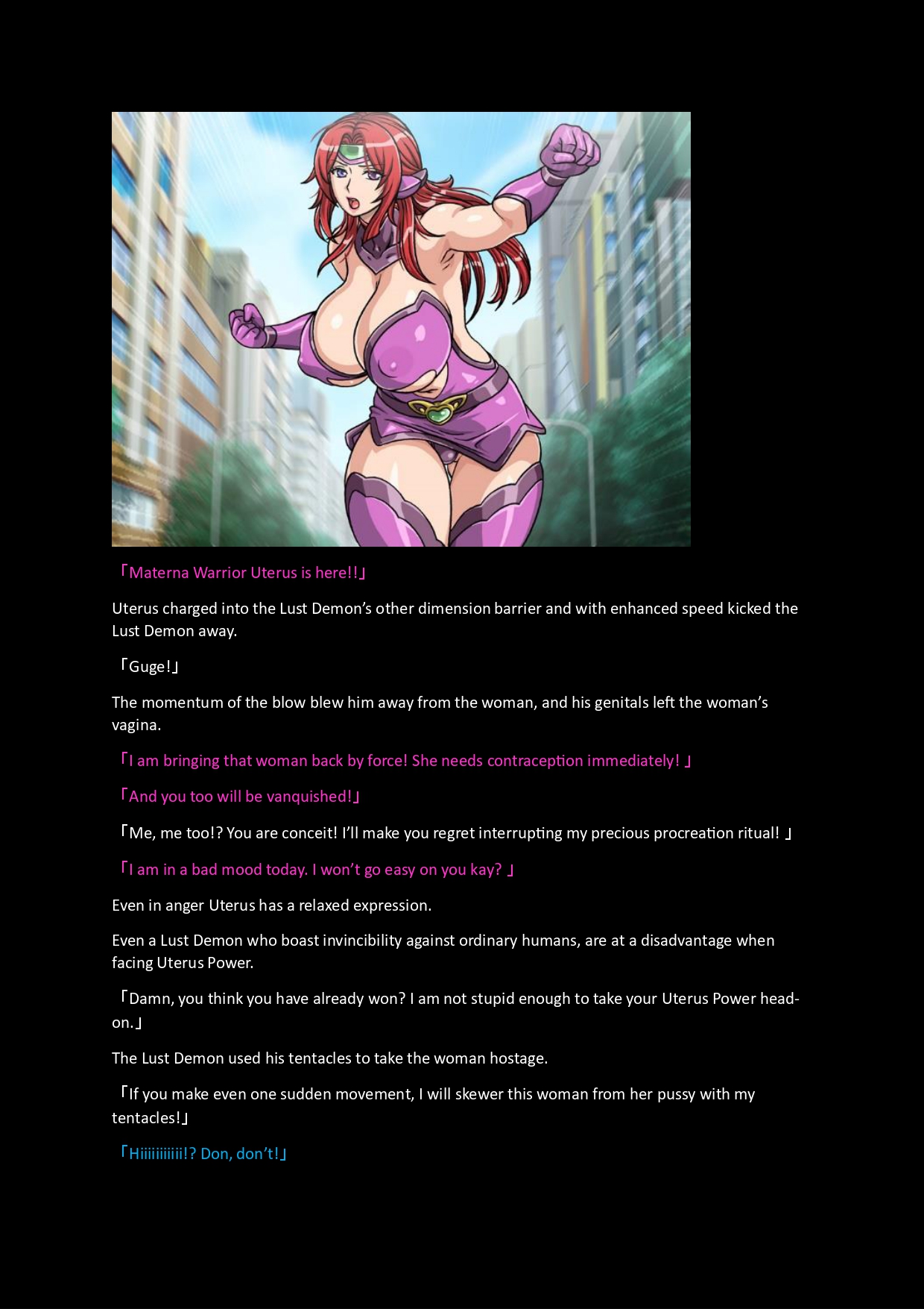 Bosei Senshi Uterus HARDCORE-Forced Conception page 5 full