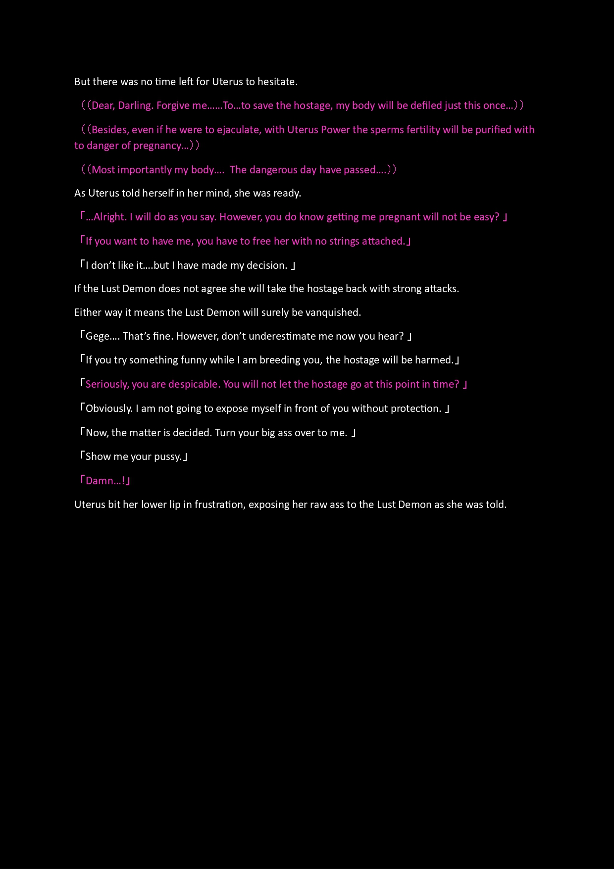 Bosei Senshi Uterus HARDCORE-Forced Conception page 7 full