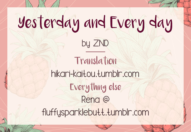 Yesterday and Every day page 2 full