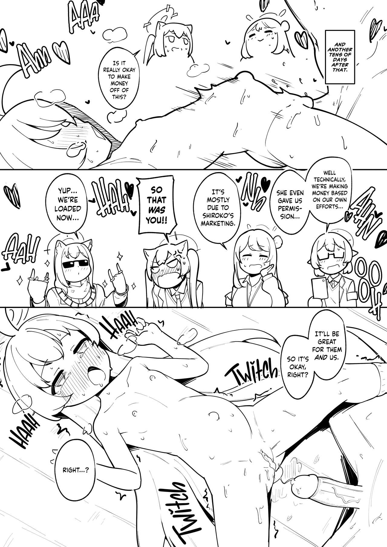 Abydos Ninkatsu Kiroku ~Hoshino no Baai~ | Abydos Pregnancy Records ~The Case of Hoshino~ page 8 full