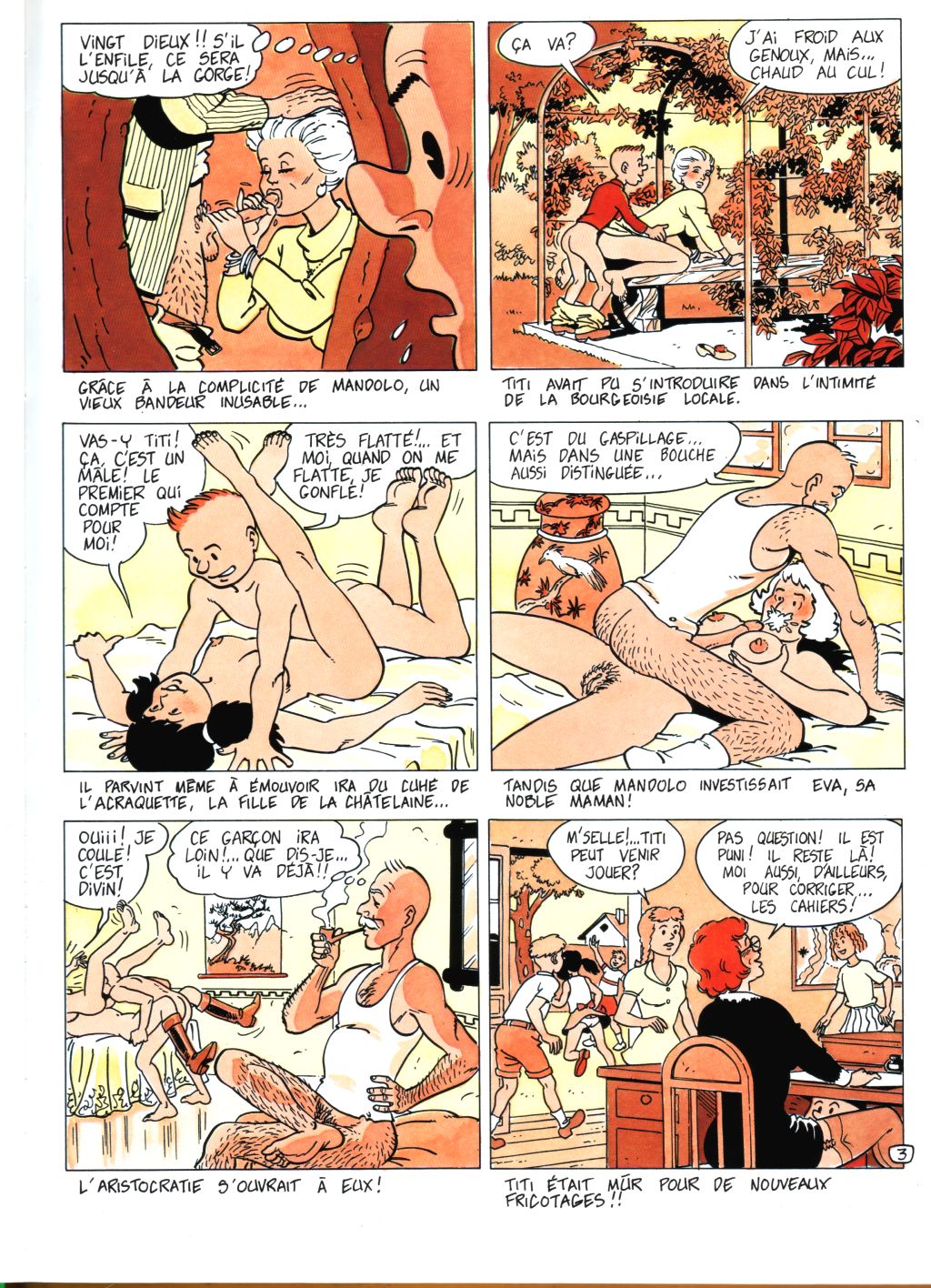 Titi Fricoteur 2: Le Coq du Village page 7 full
