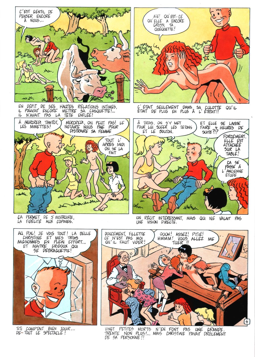 Titi Fricoteur 2: Le Coq du Village page 8 full