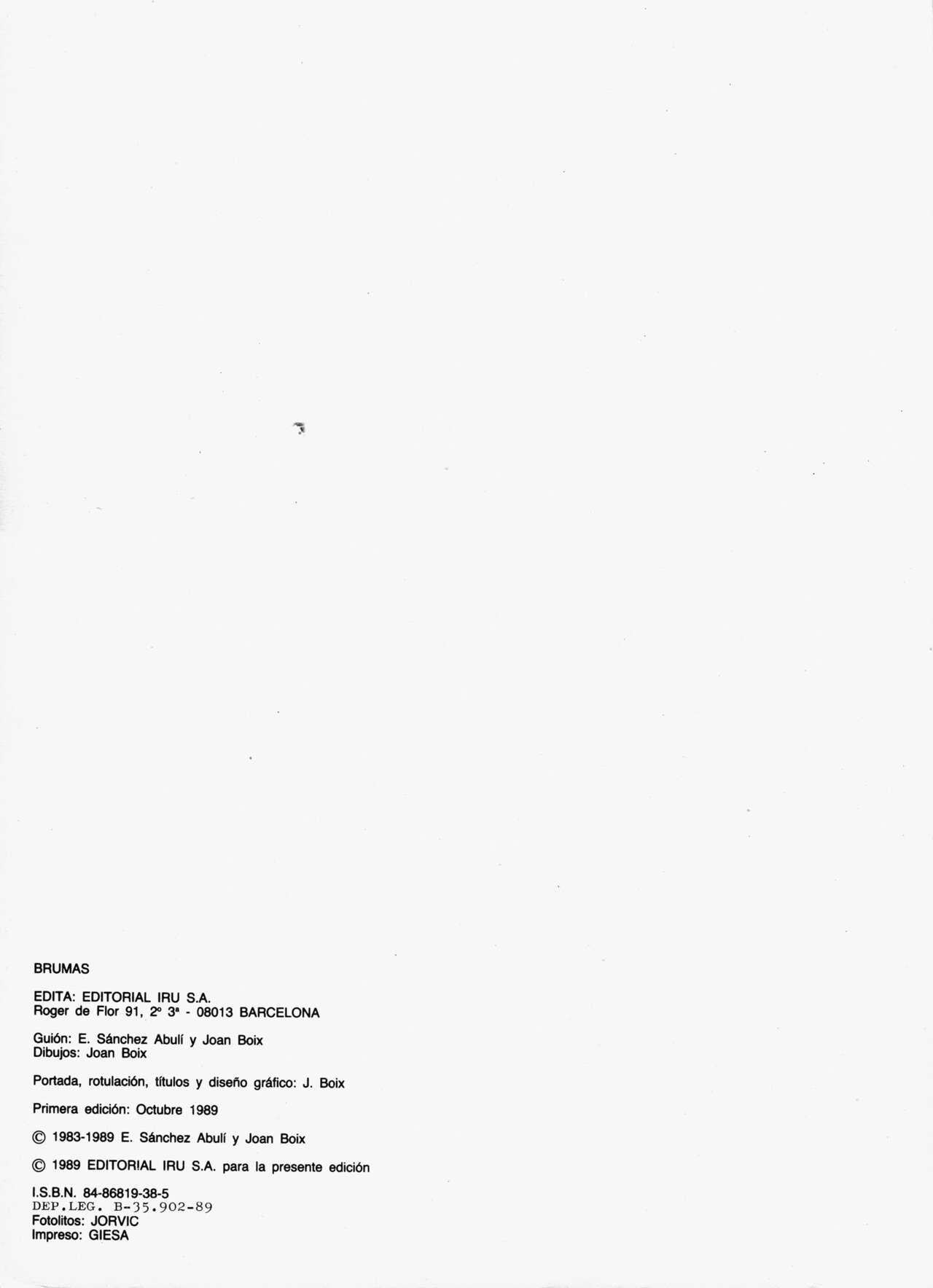 Colección El Cuervo N°4 - Brumas page 2 full