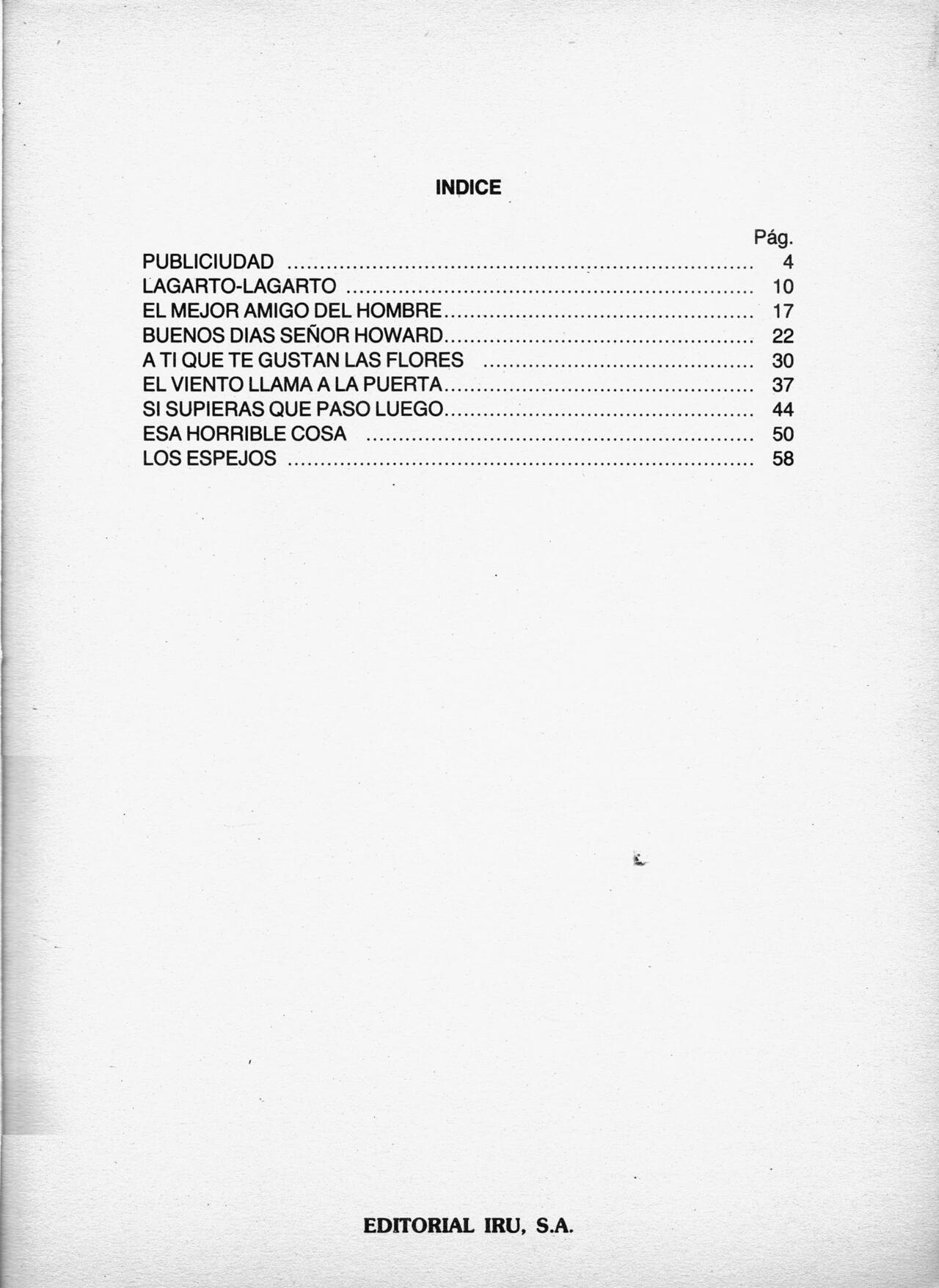 Colección El Cuervo N°4 - Brumas page 3 full