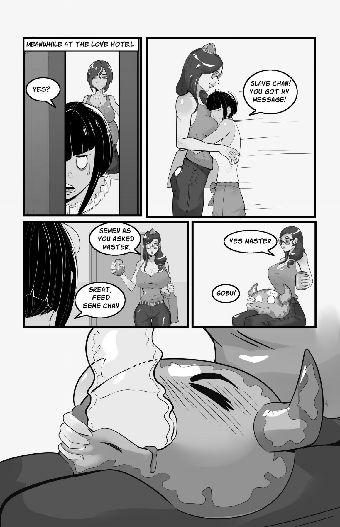 Semeblob Chan Chapter 9-11 page 7 full