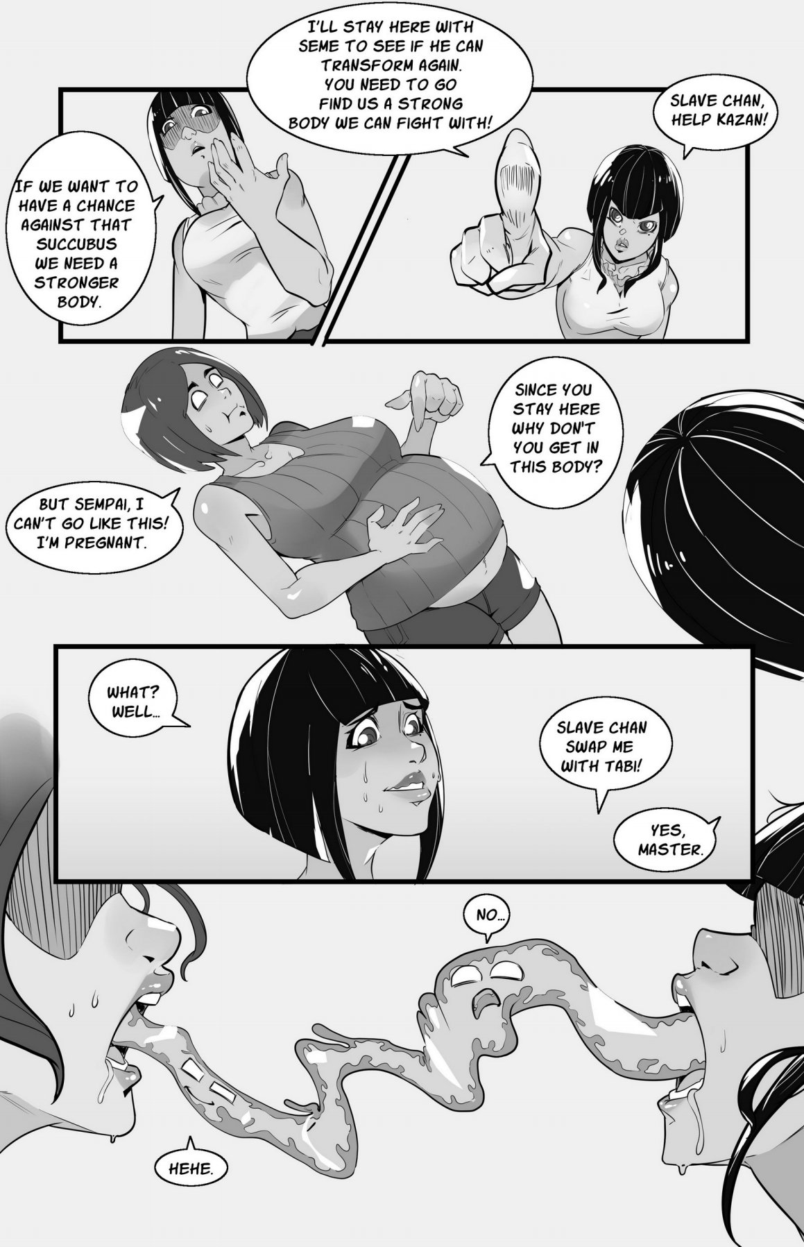 Semeblob Chan Chapter 9-11 page 8 full