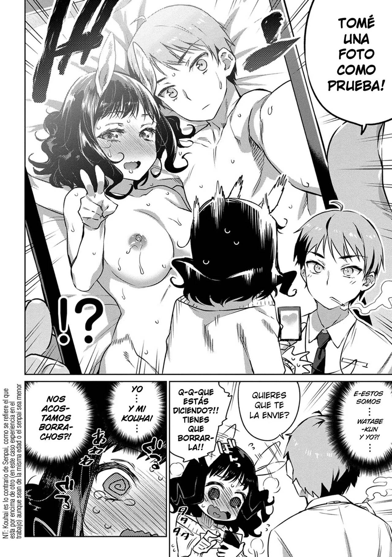 BAKEMONO ECCHI 03 - LA CENTAURO OFICINISTA Y SU KOUHAI page 4 full