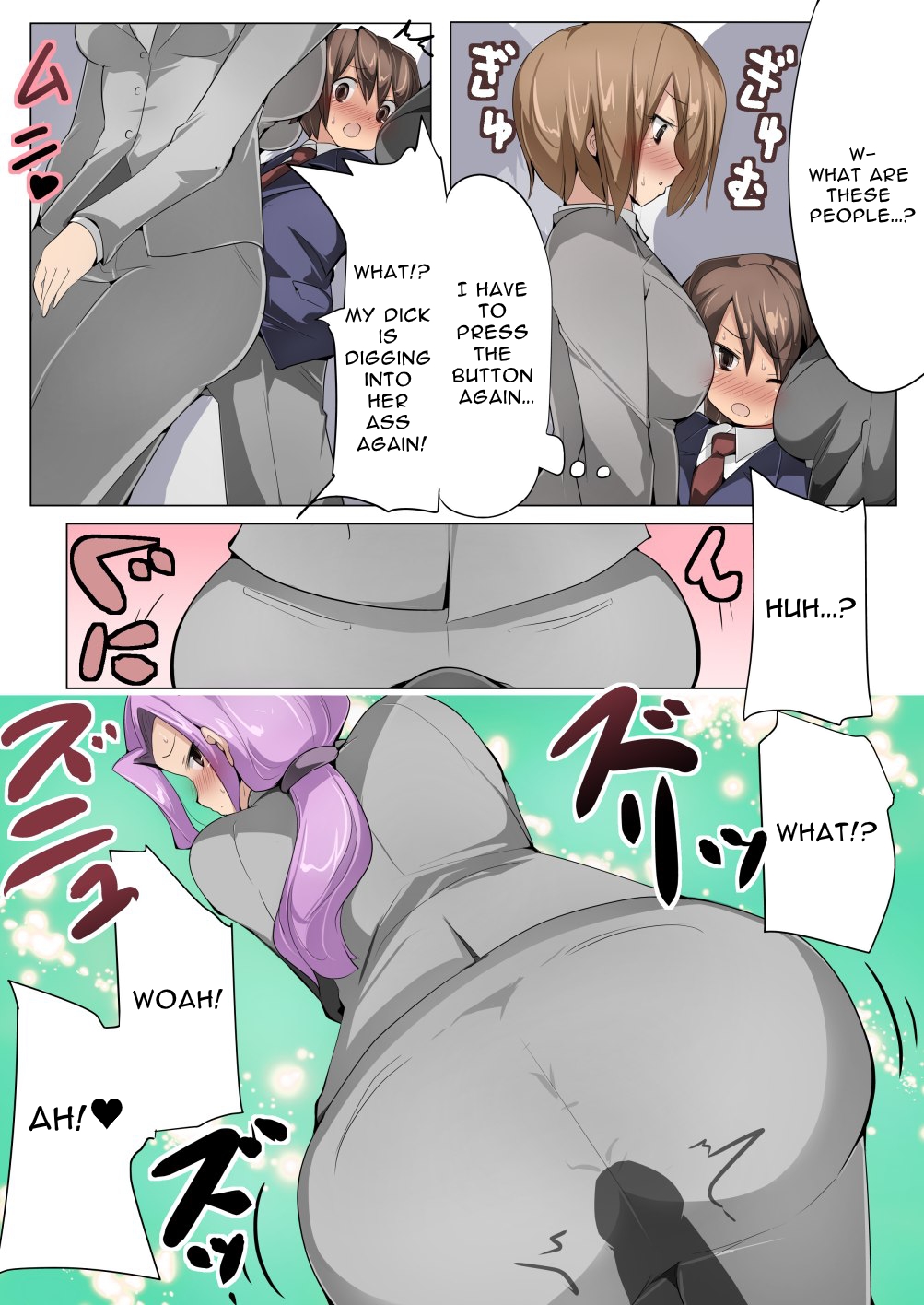 Chou Micchaku! Harem Elevator | Close Quarters! Harem Elevator page 10 full