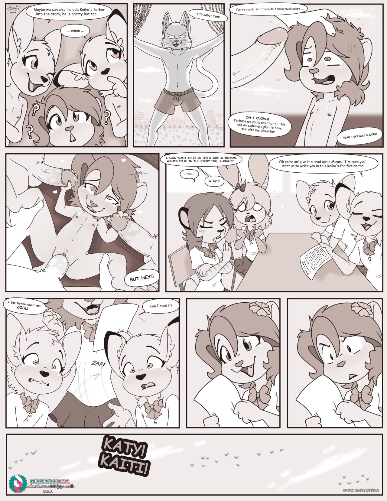 Lewd Beach Wolfs page 5 full