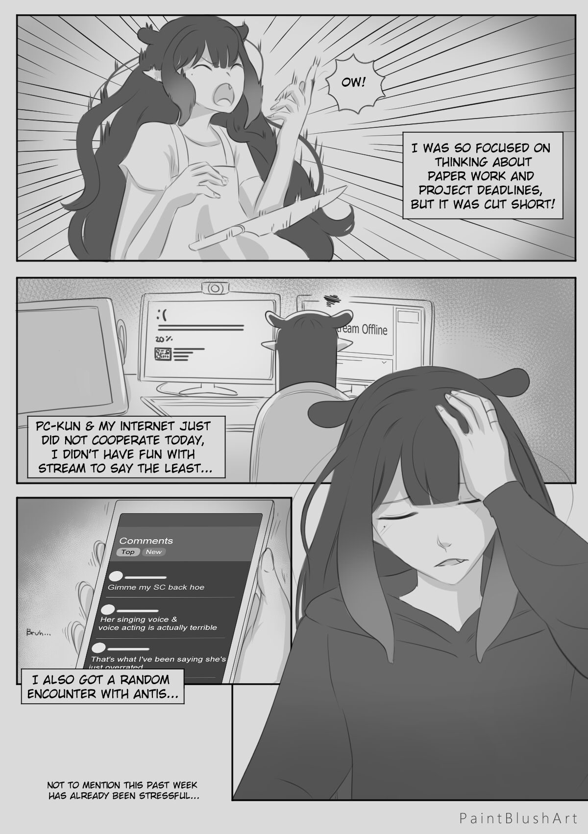 Slow Down, Priestess!  Hololive page 3 full