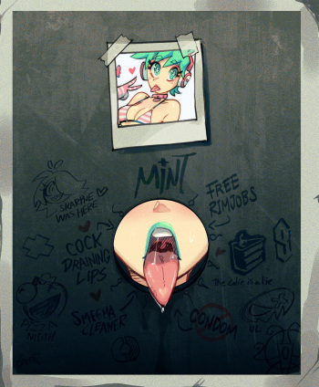 Mint flavor wall cover