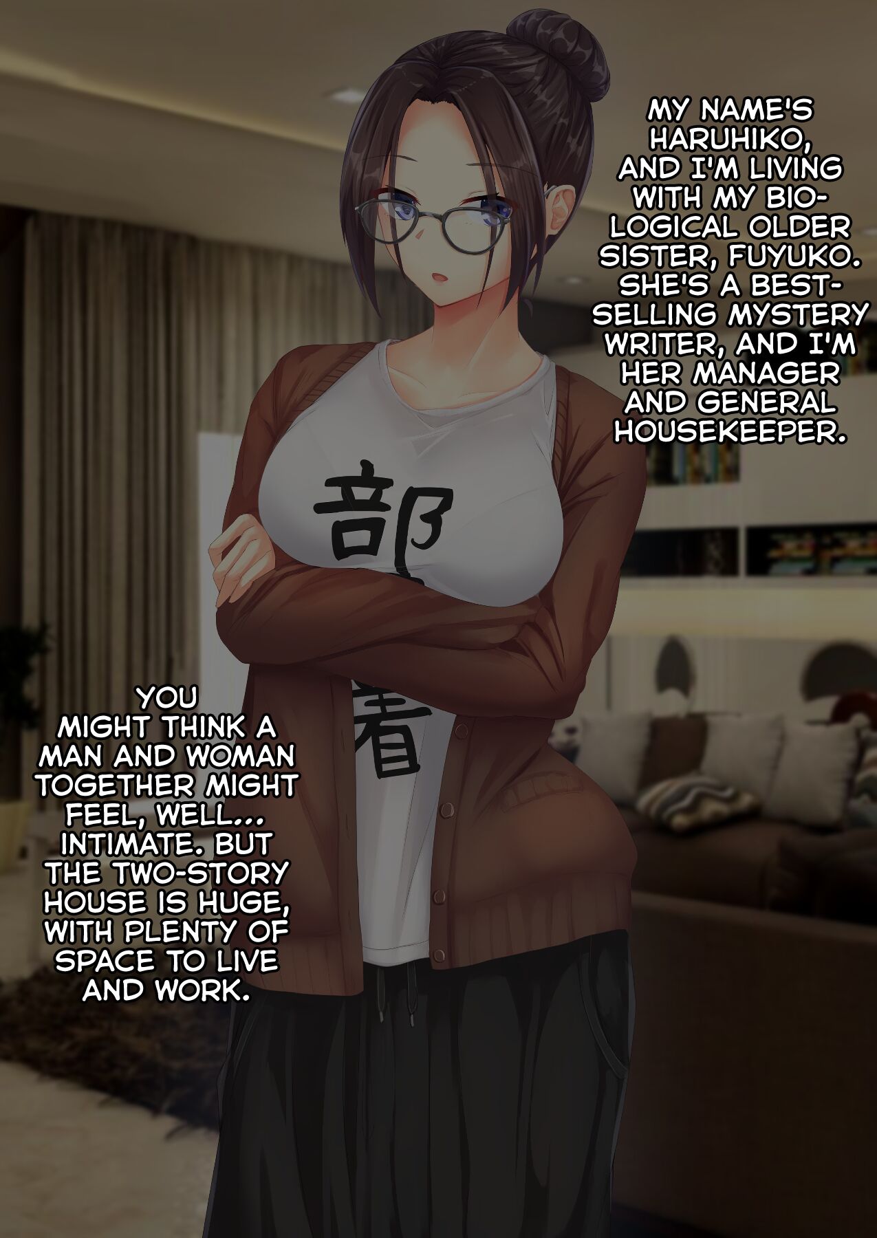 Bijin de Sukoshi Hen na Shousetsuka no Onee-chan to Ie de Mechakucha Ecchi Suru Hanashi | How I Had Crazy Sex at Home with My Beautiful, Somewhat Strange Novelist Sister page 5 full