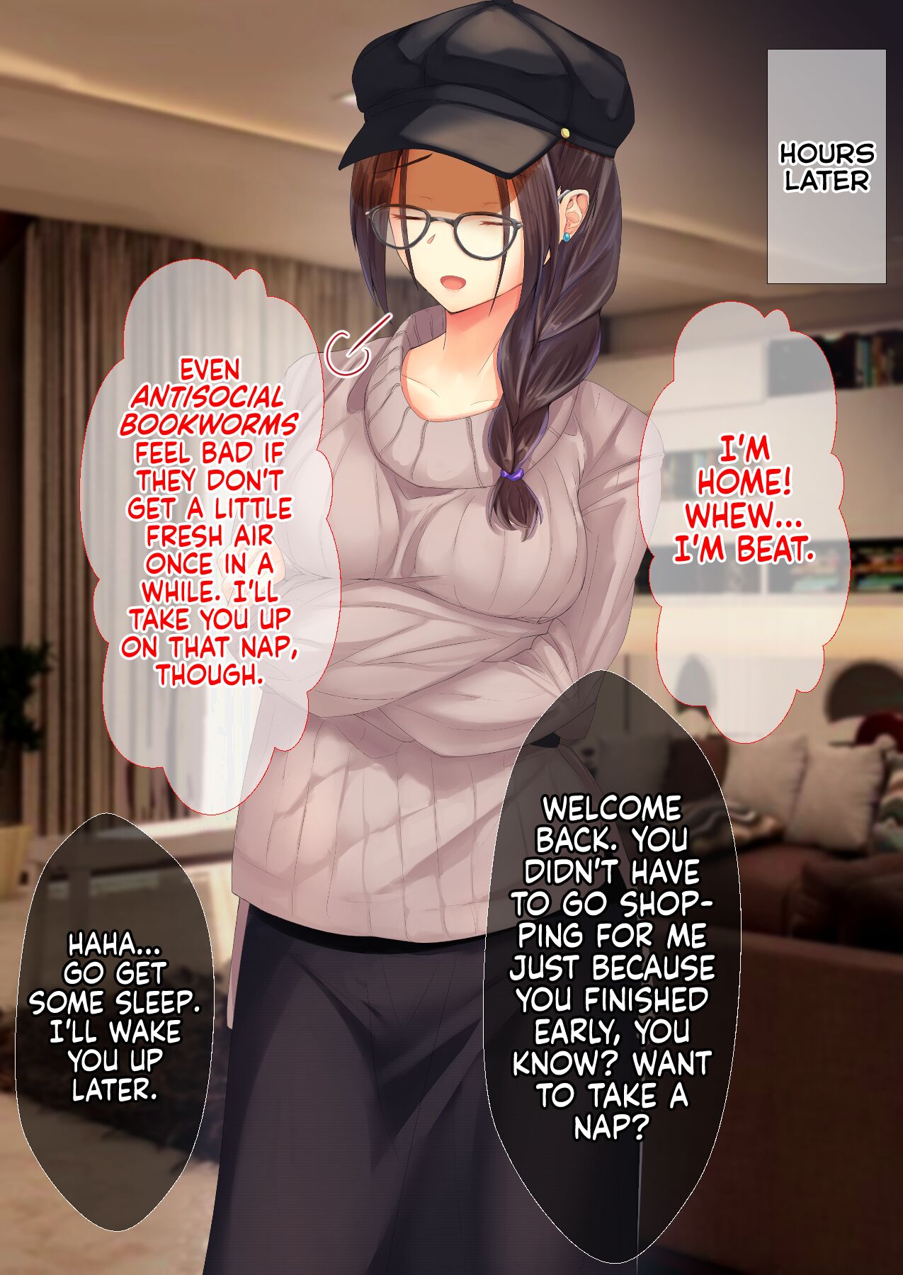 Bijin de Sukoshi Hen na Shousetsuka no Onee-chan to Ie de Mechakucha Ecchi Suru Hanashi | How I Had Crazy Sex at Home with My Beautiful, Somewhat Strange Novelist Sister page 7 full