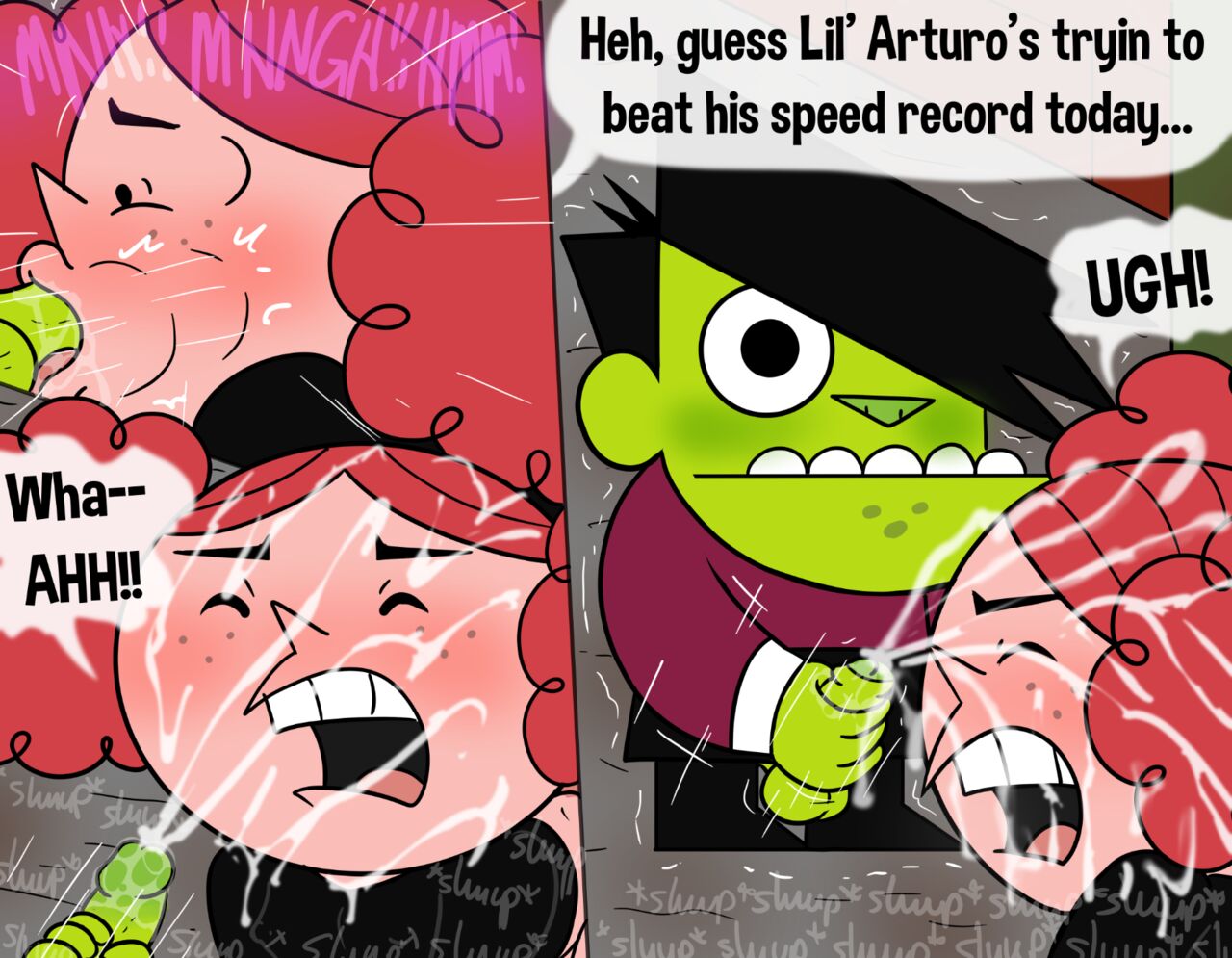 Princess Morbucks vs The Gangreen Gang page 5 full