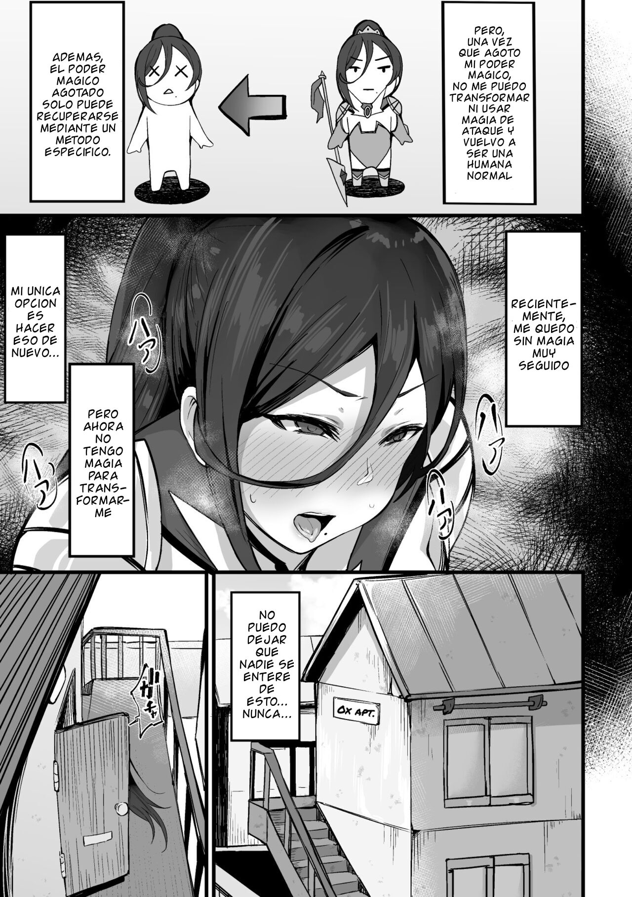 Saikyou Henshin Heroine Kairaku Ochi - Watashi ga Tanetsuke Oji-san ni Makeru nante! page 3 full
