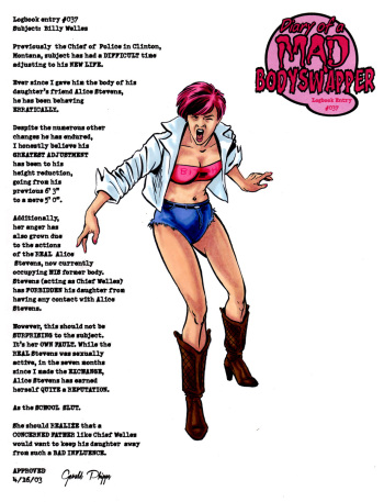 Diary of a Mad Bodyswapper cover