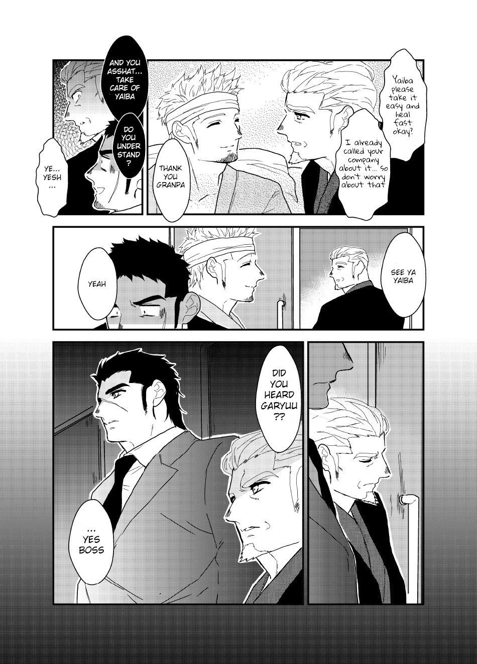 Moshimo yakuza o byōshitsu de okashite mitara - What if I tried fucking a yakuza in a hospital room? page 9 full