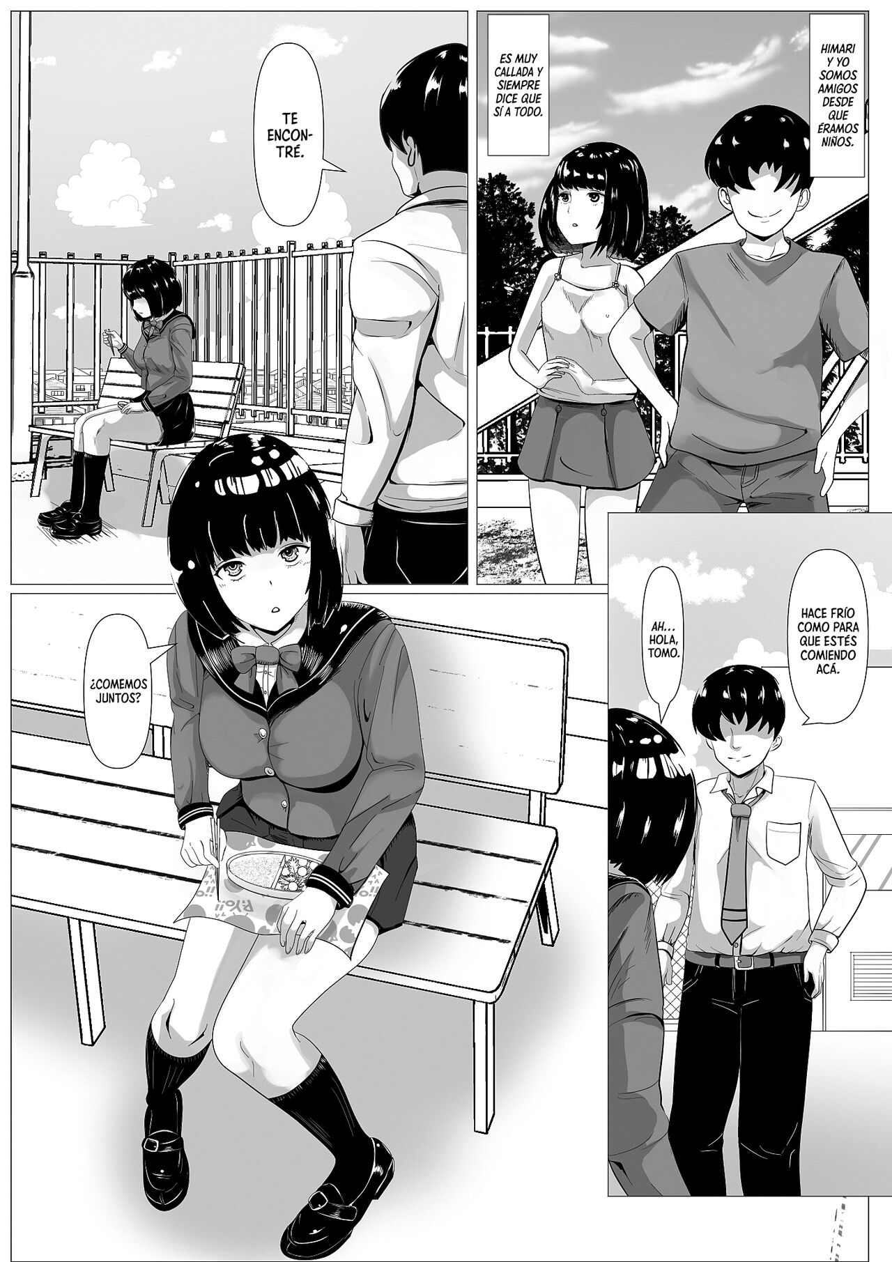 Kokuhaku -Muteikou na Osananajimi- | La Confesión - Mi Amiga no se Resiste - page 2 full