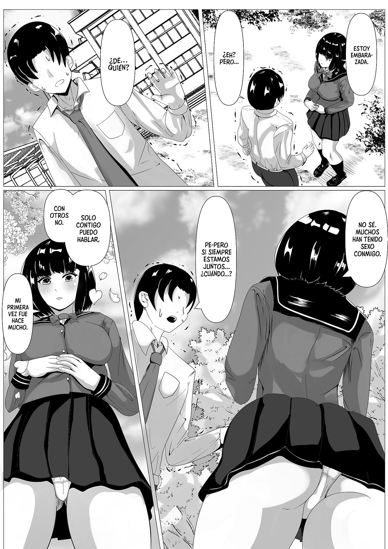 Kokuhaku -Muteikou na Osananajimi- | La Confesión - Mi Amiga no se Resiste - page 7 full