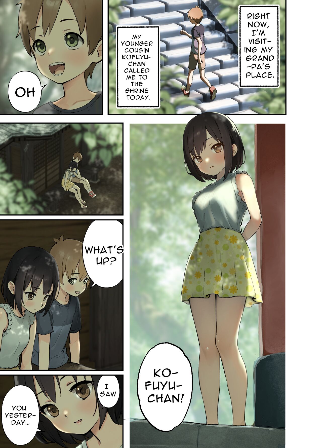 Inaka no Shinseki to H o suru Hanashi -Kofuyu Hen- | Sex with a Rural Relative ~Kofuyu~ page 2 full