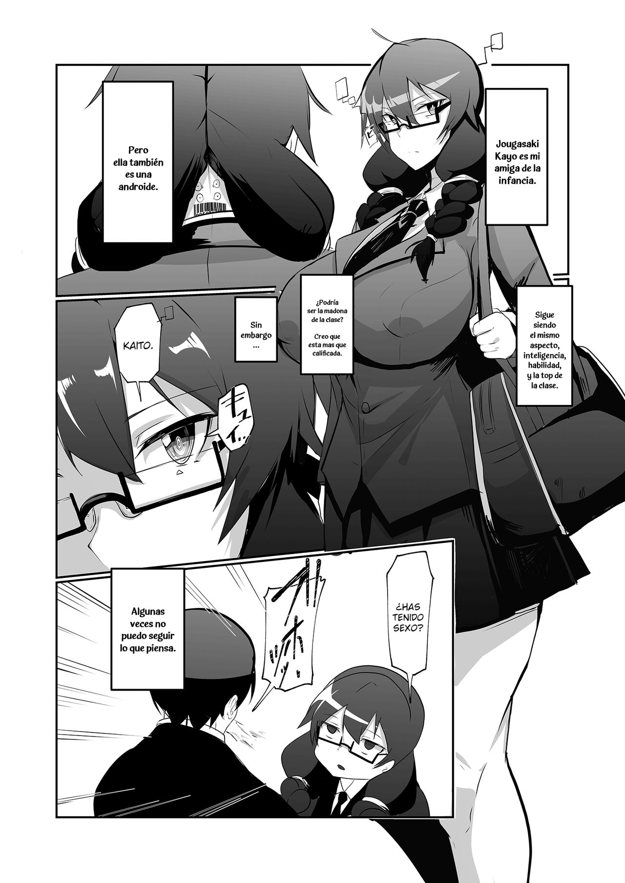 Android no Osananajimi to Icharabu Suru Manga | The Manga about being Lovey-Dovey with your Android Childhood Friend page 6 full