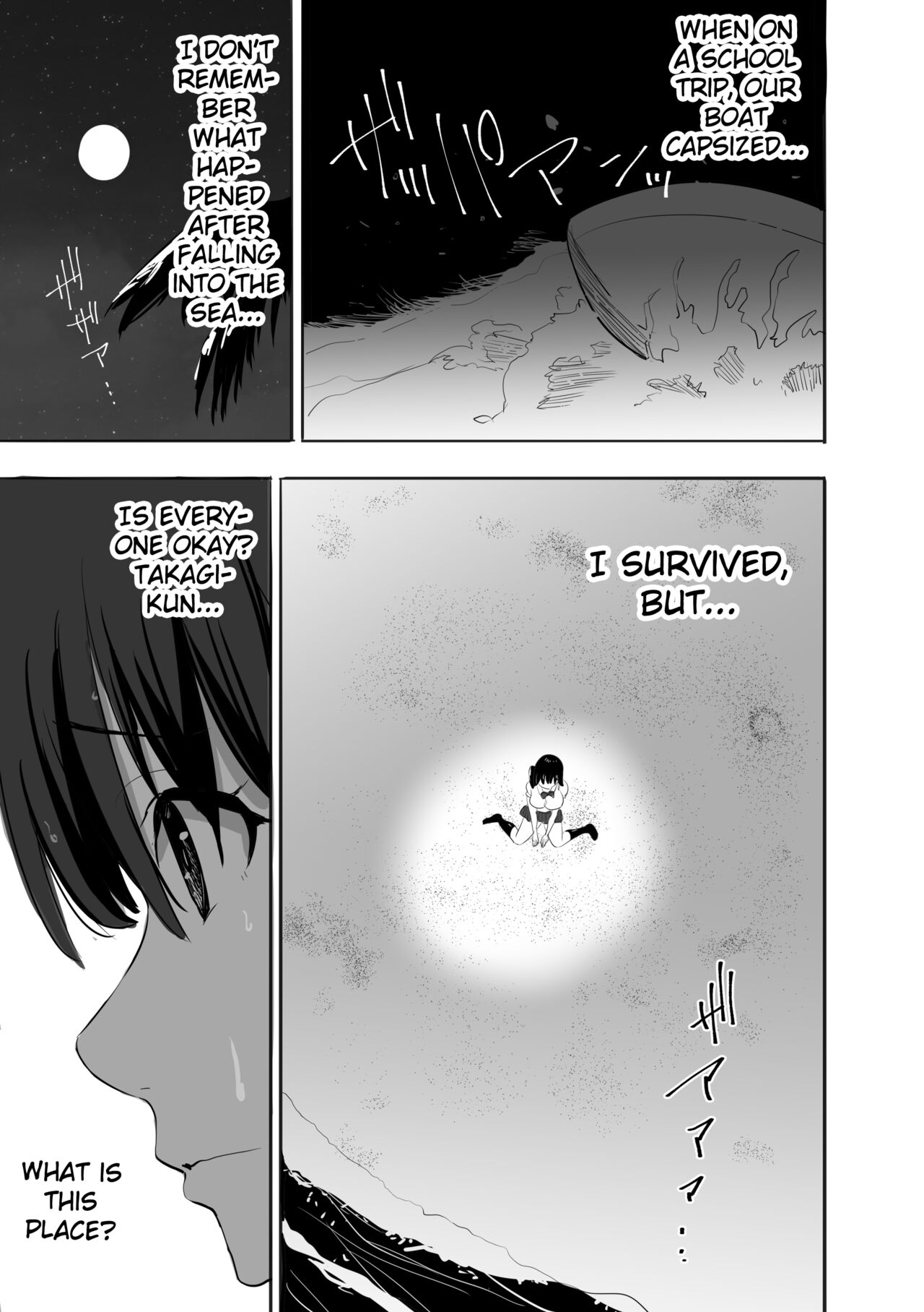 A wet see-through schoolgirl who live on an uninhabited island with a sexual-harrasing teacher she hates page 4 full
