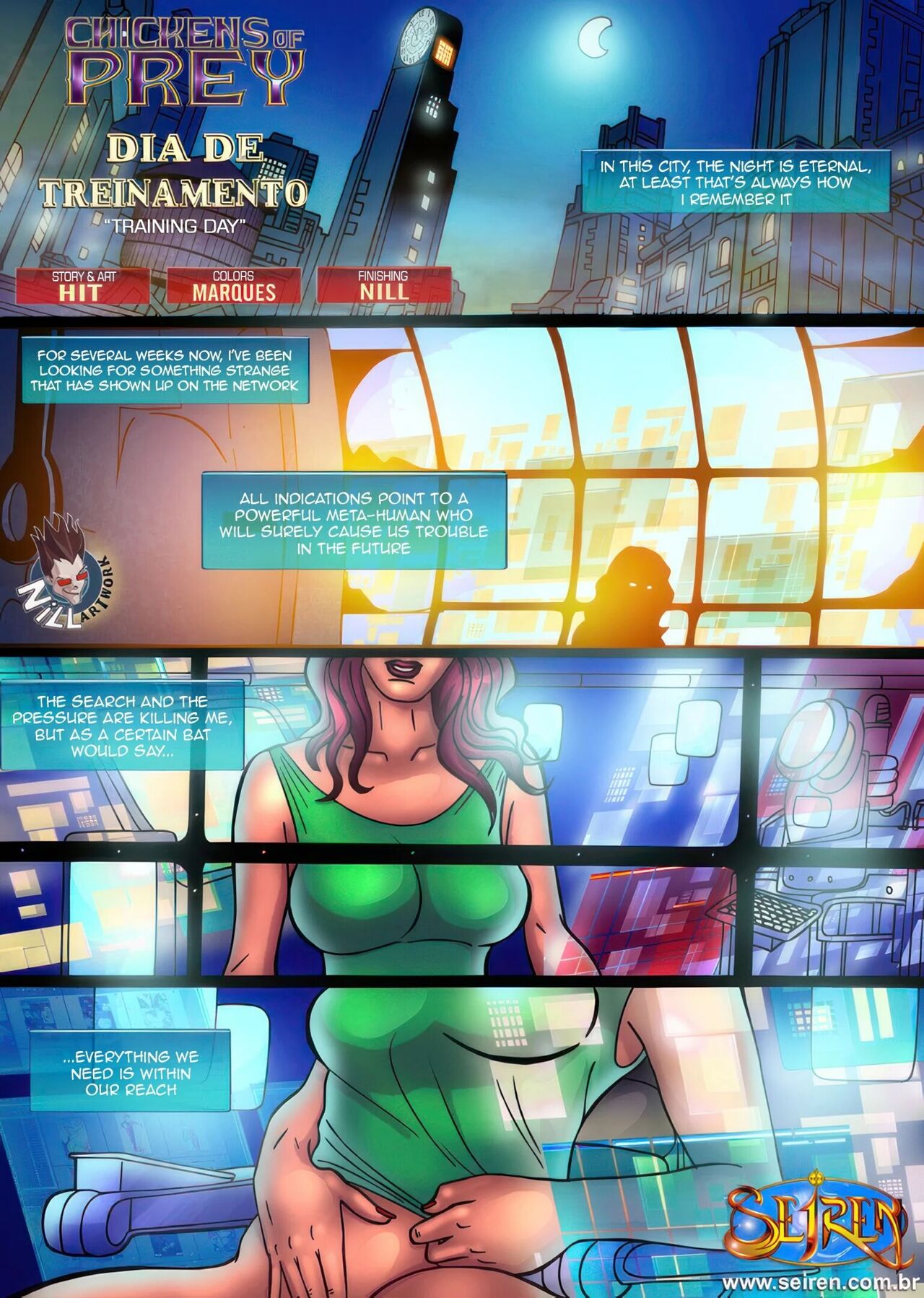 Chickens Of Prey   - english page 3 full