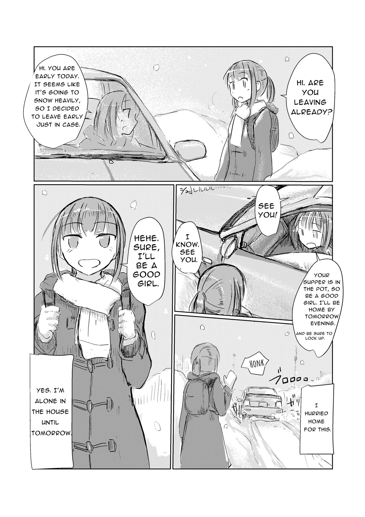 Fuyu no Shoujo to Orusuban | Winter Girl &amp; Housesitting page 3 full