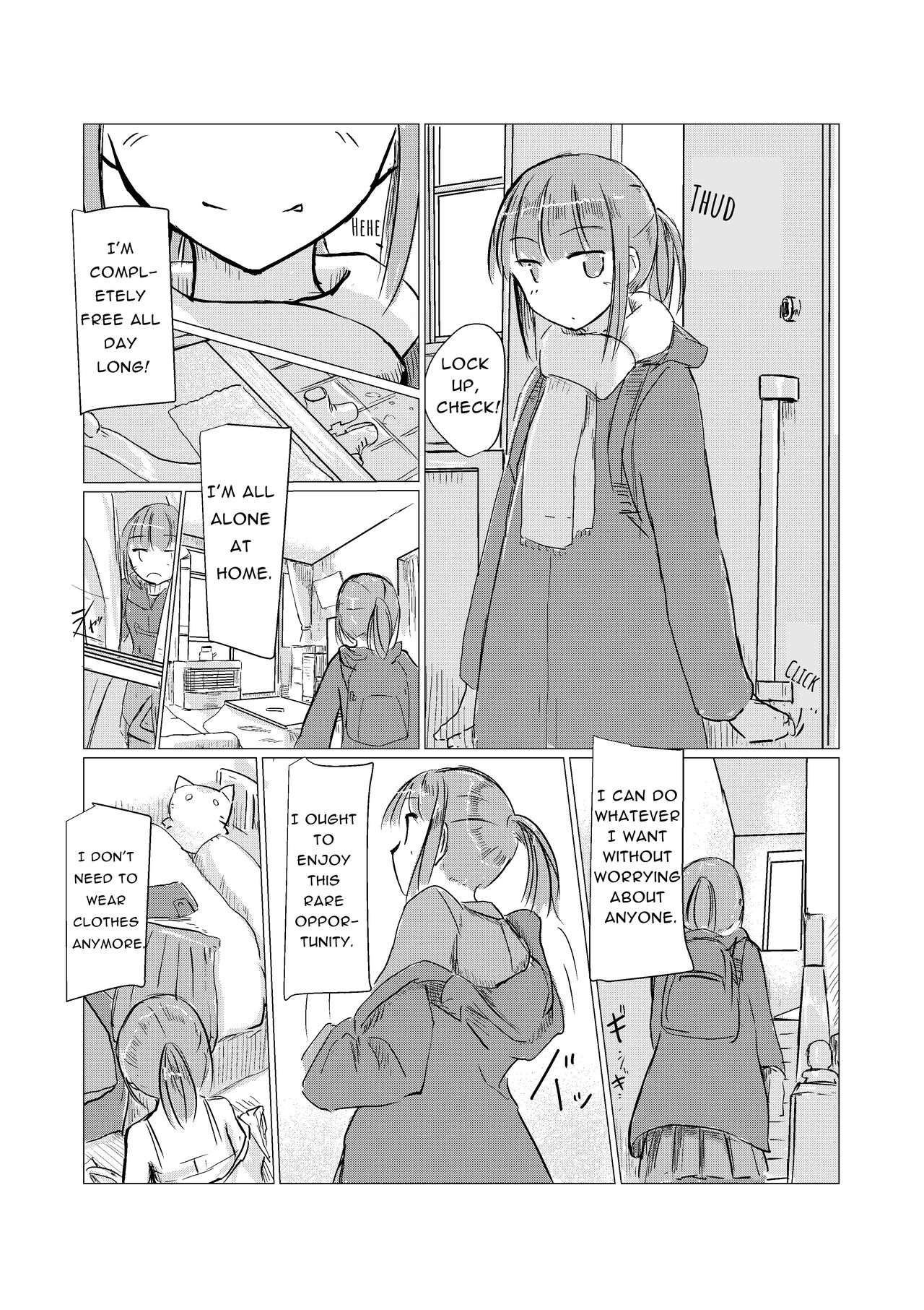 Fuyu no Shoujo to Orusuban | Winter Girl &amp; Housesitting page 4 full