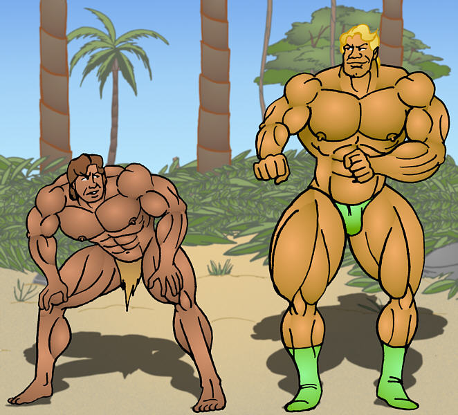 Tarzan vs Rhino page 4 full