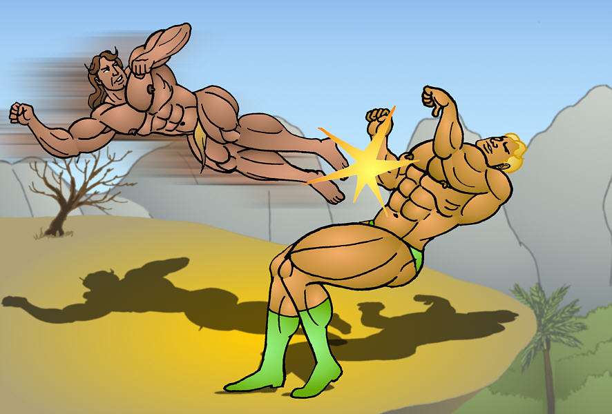 Tarzan vs Rhino page 6 full