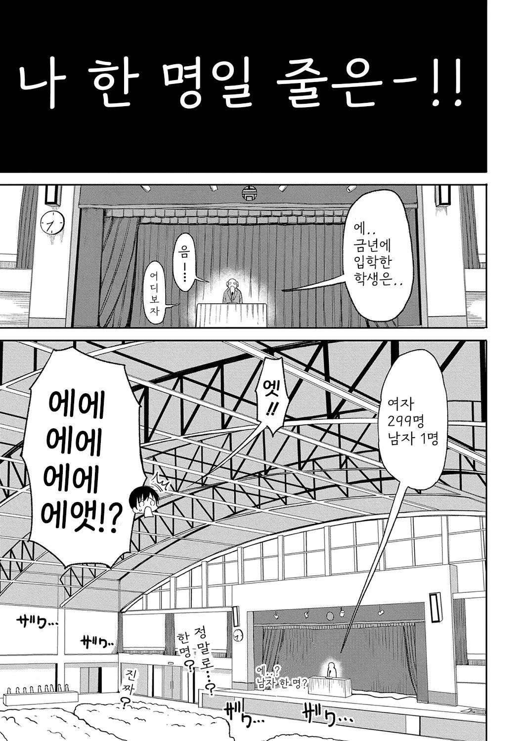 Kotoshi kara Kyougaku no Gakkou ni Nyuugaku shitara Otoko ga Boku dake datta page 4 full