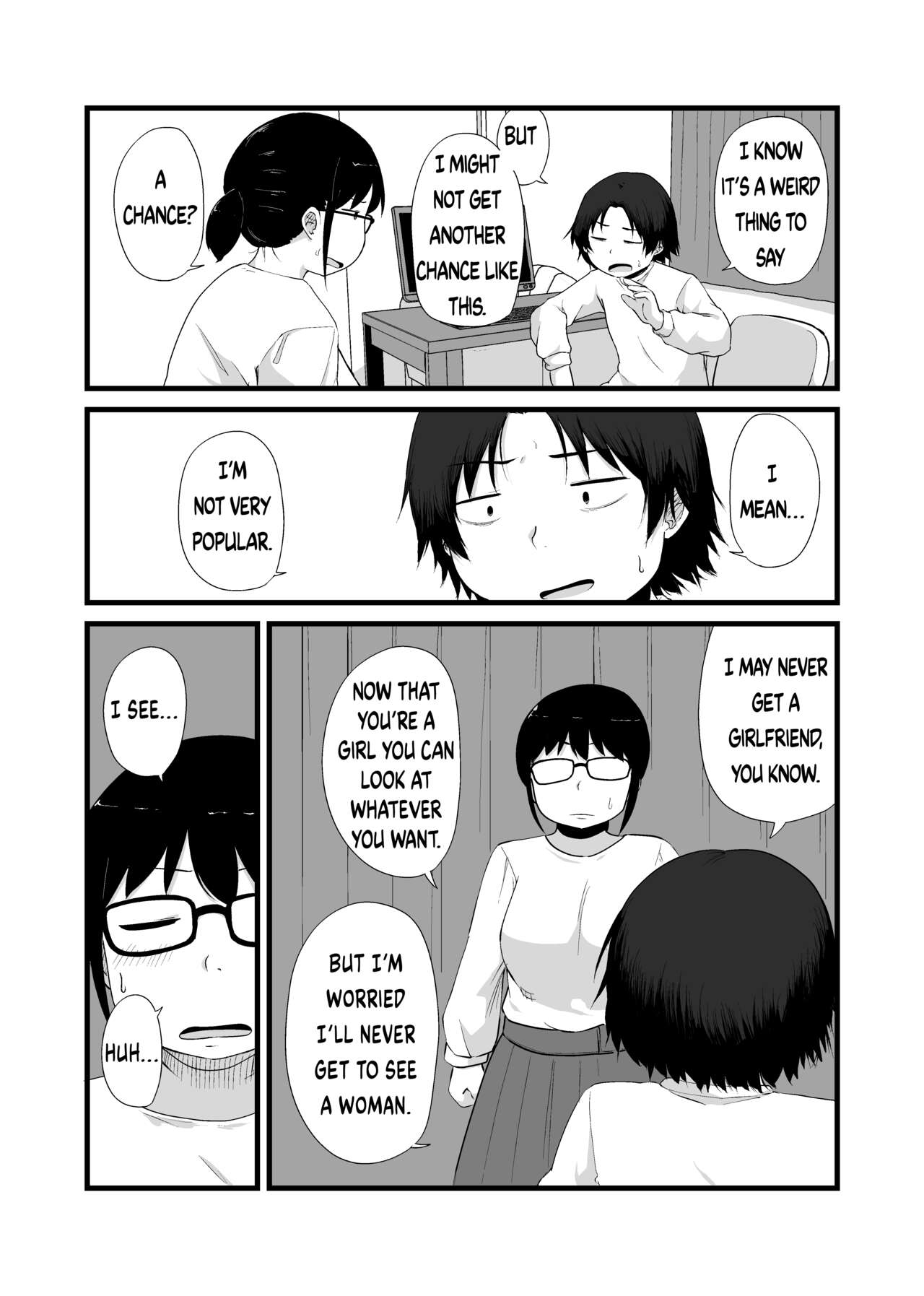 Tomodachi ga TS Shite Jimi-gao Kyonyuu ni Natta | My Friend Became a Plain-Faced Girl With Big Tits After TS page 6 full