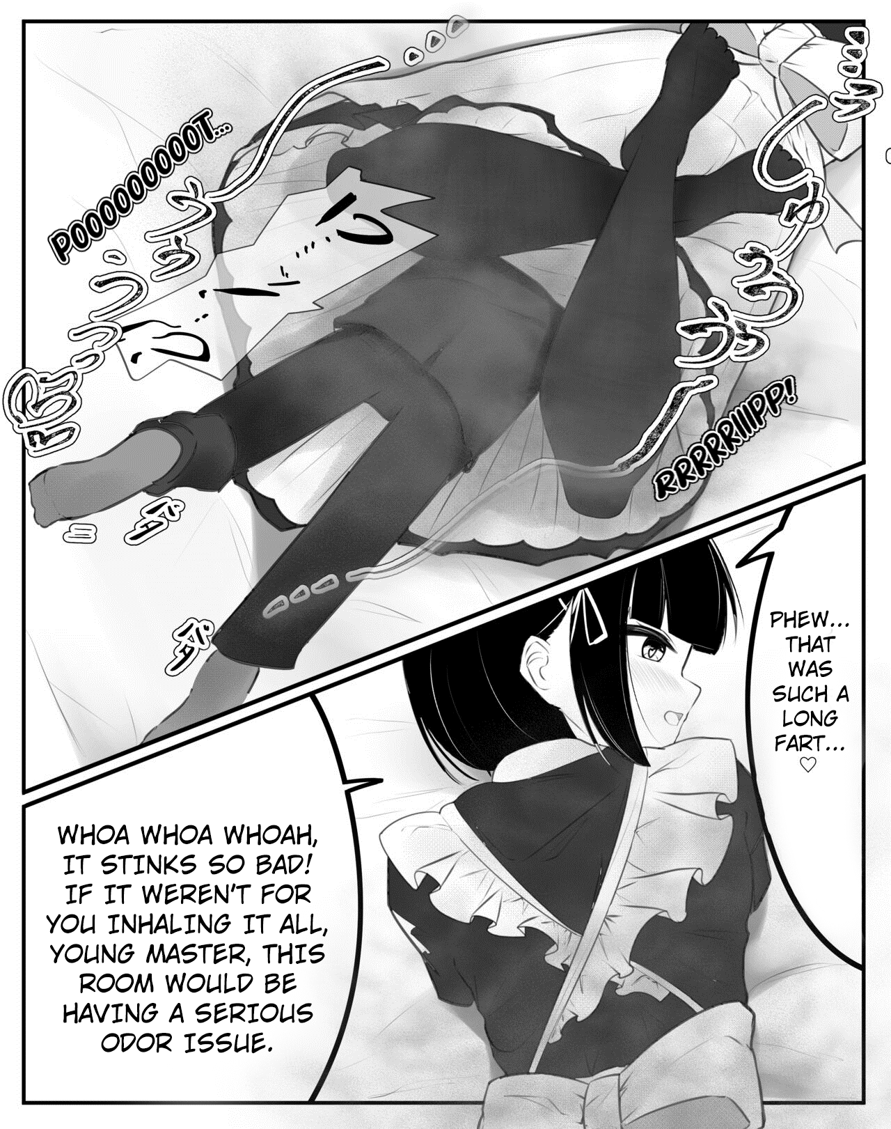 Onara Manga - Maid to Bocchama page 4 full