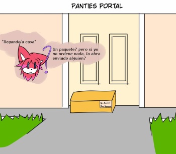 Vanesa the wolf portal panties cover